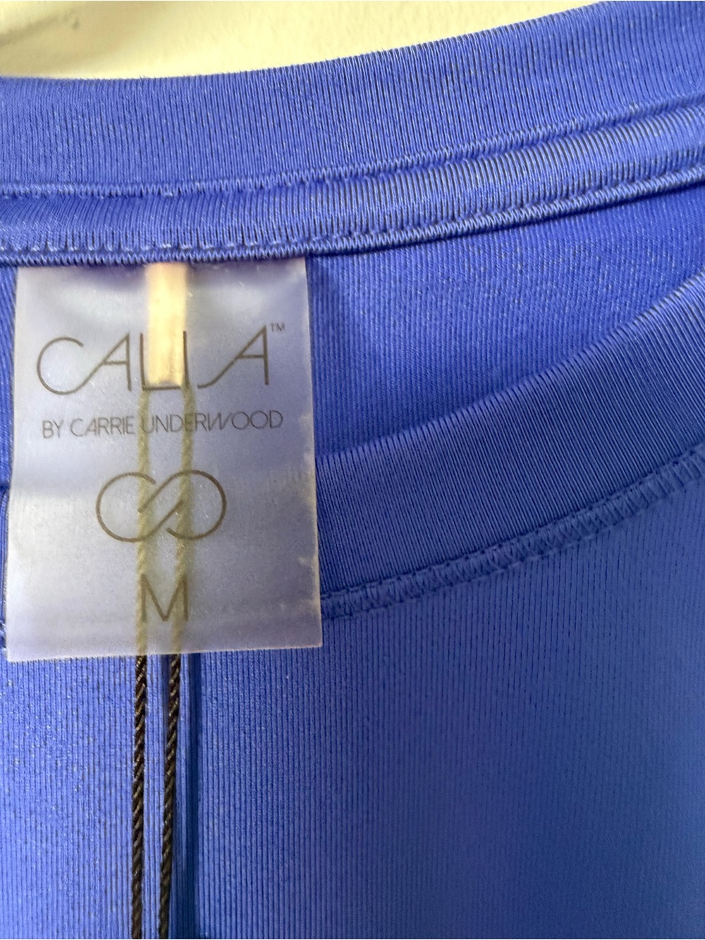 CALIA by Carrie Underwood Short Sleeve Crew Tee in Blue Violet - Picture 3 of 5